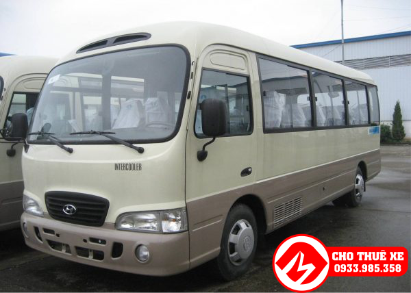 Thuê xe 24 chỗ TPHCM, Hyundai County 24 , mocabike